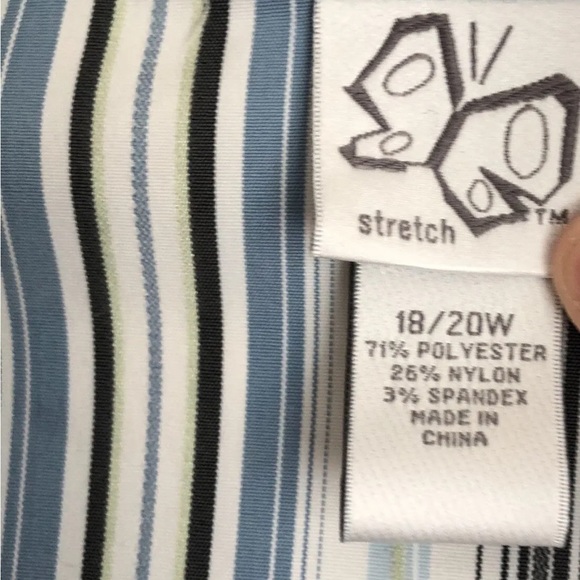 Fashion Bug 3/4 Sleeves Button Down Blouse - Picture 6 of 9